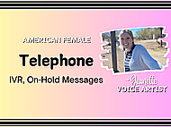 Welcoming, Friendly Voice for Telephone IVR Greetings! Banner Image